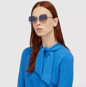 AUTHENTIC COACH Signature Chain Open Wire Sunglasses